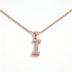 Letters I Necklace