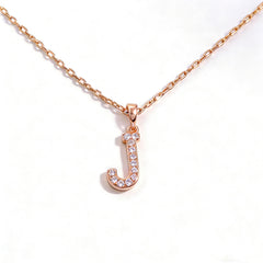 Letters J Necklace