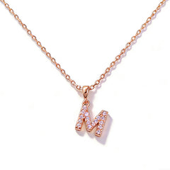Letters M Necklace