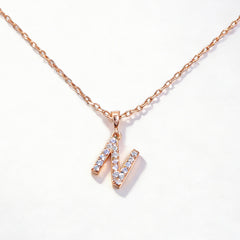 Letters N Necklace