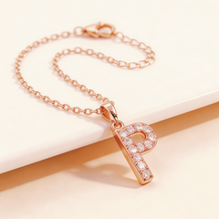 Letters P Necklace