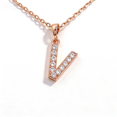 Letters V Necklace