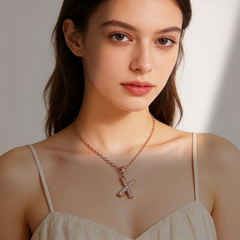 Letters X Necklace
