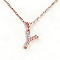 Letters Y Necklace