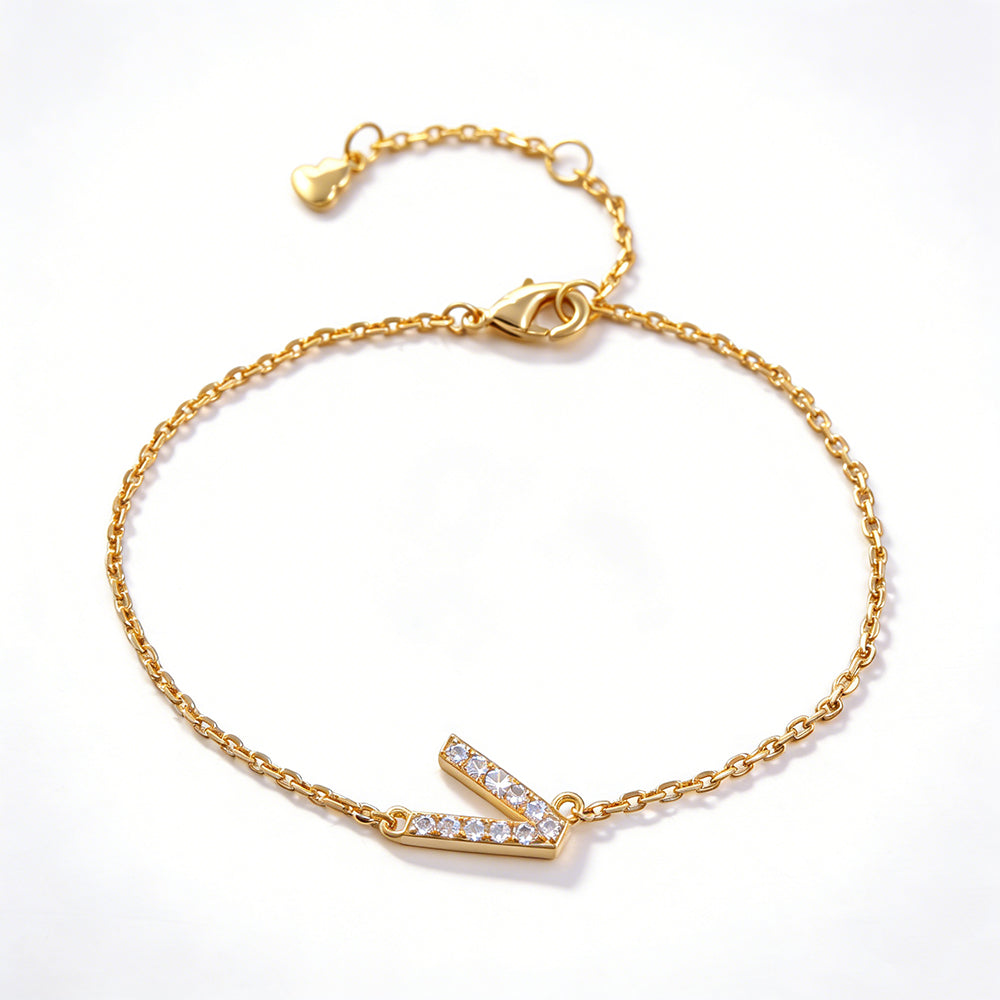 Letters V Bracelet
