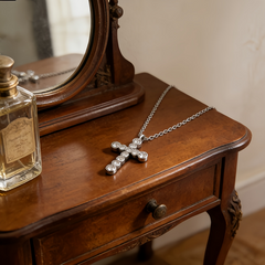 Cross Necklace /18K GOLD / Platinum