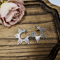 STAR Hoop Earrings/Gold