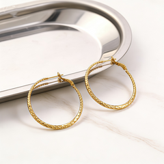 MIKKI Hoop Earrings/Gold