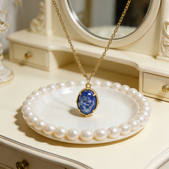 LAPIS LAZULI Necklace /GOLD