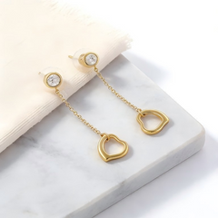 YAYA HEART PNDNT Earrings