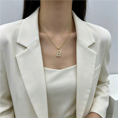 Letters B Necklace