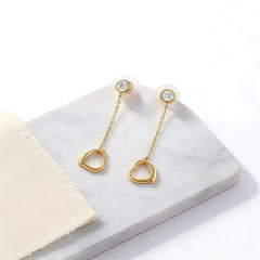 YAYA HEART PNDNT Earrings
