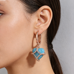 ELEANOR TURQUOISE EAR