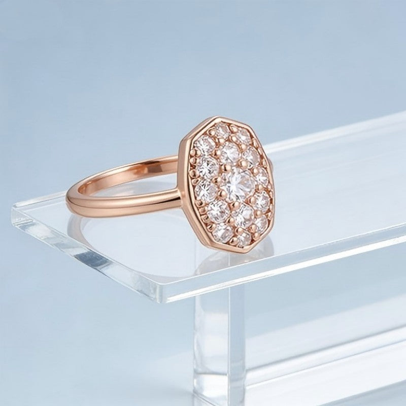 LYDIA RING/Rose Gold